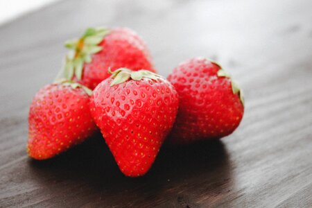 Food fresh strawberry photo