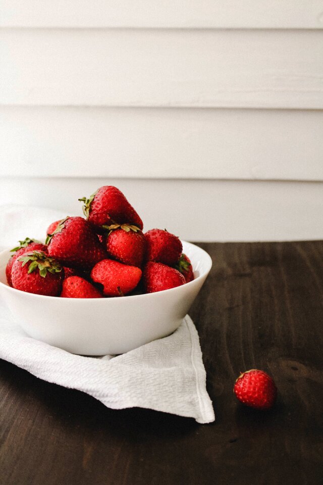 Food fresh strawberry