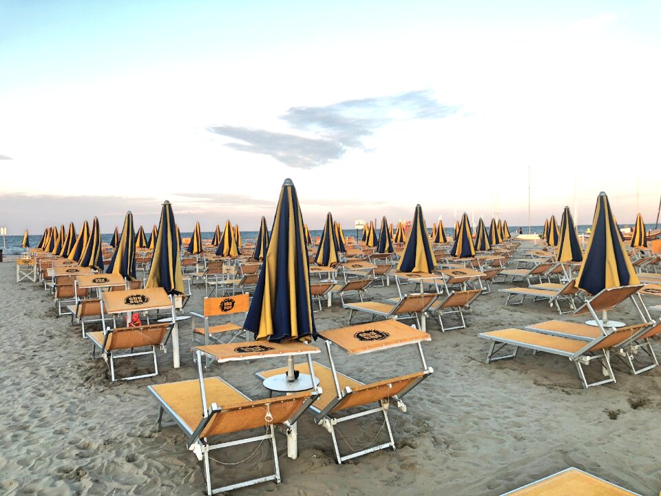 Cervia umbrellas holidays