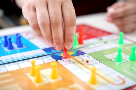 Ludo dice people