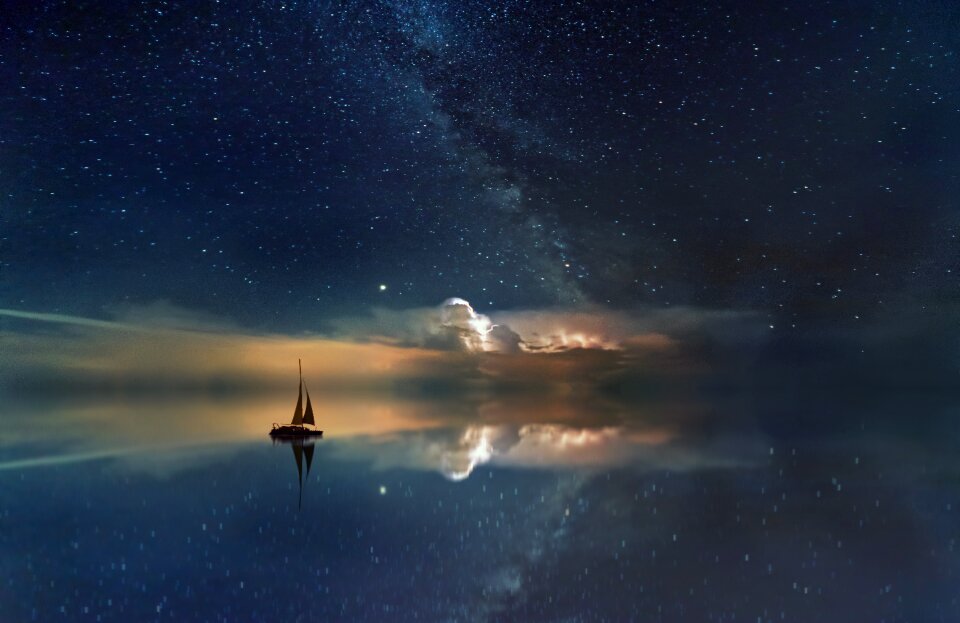 Rest sailing boat boat