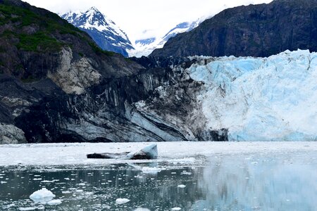 Glacier bay alaska breathtaking photo