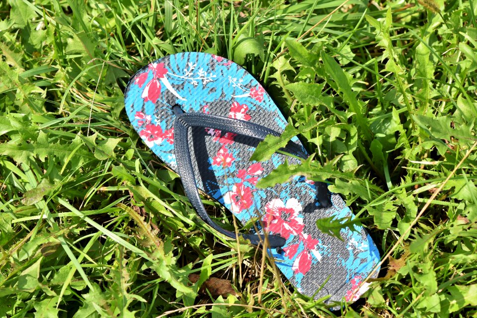 Sandals open summer shoe