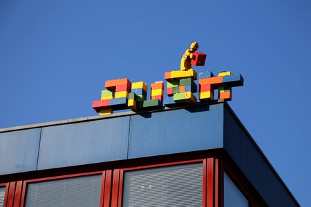 Pauli lego blocks architecture photo