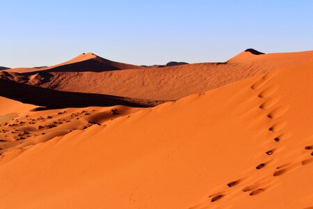 Desert sand dry