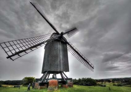 Stormy weather turbine blades denmark