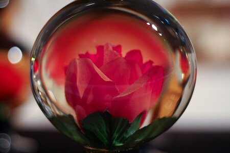 Multicolor decoration sphere