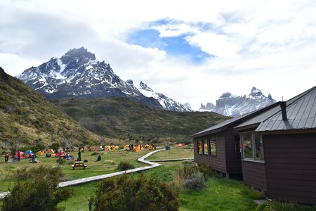 Mountains landscape chile photo