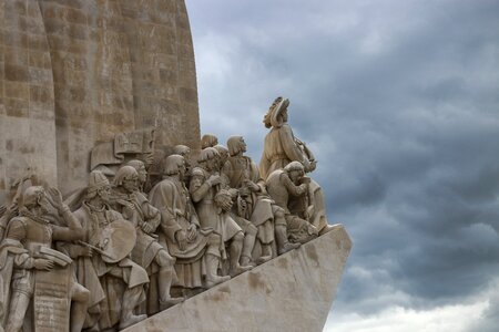 Lisbon statue monument