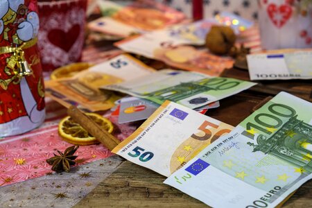 Money bank note euro