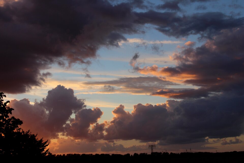 Dramatic weather mood photo