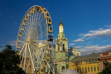 Clock tower kiev skirt