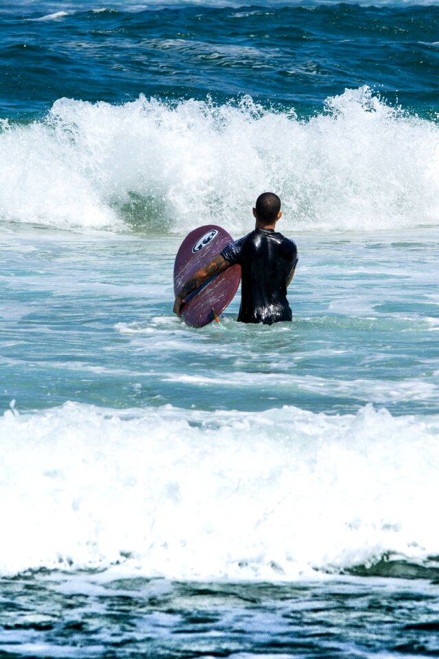 Ocean surfing surfer
