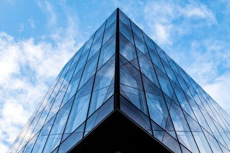 Dublin buildings modern photo