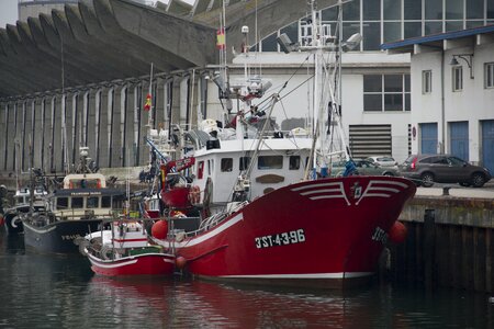 Fishing port slice photo