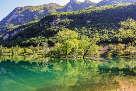 Landscape lake nature photo