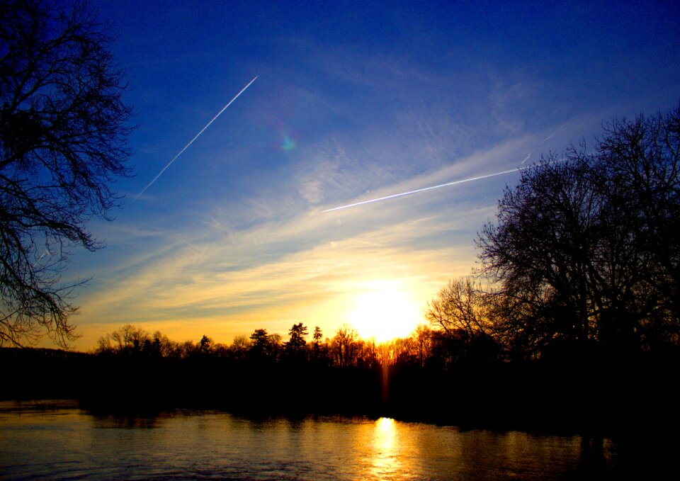 Nature sky water