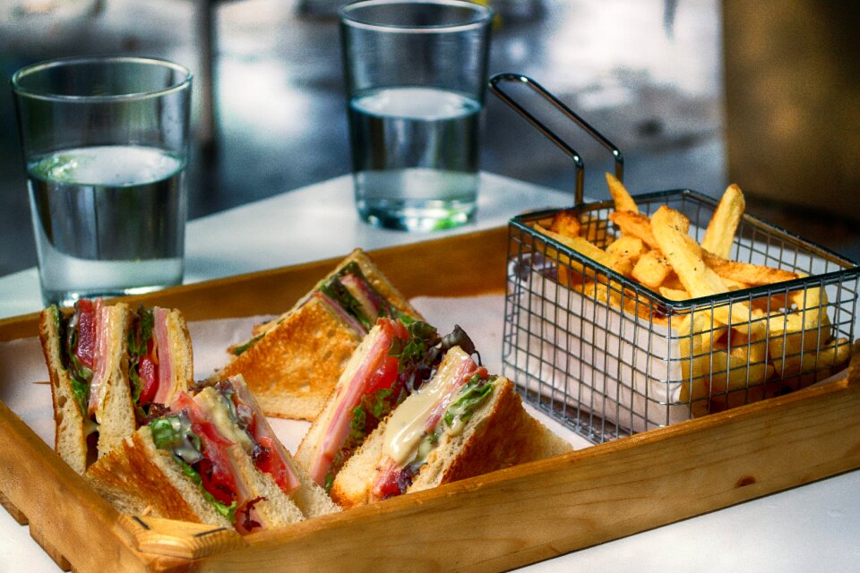 Fries toast toasted