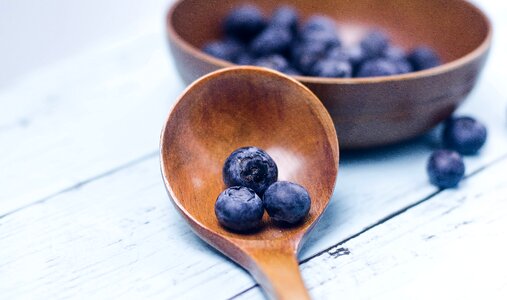 Blue fruit healthy