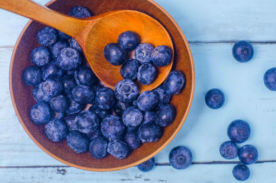 Fruit healthy blue healthy