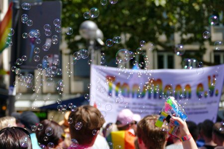 Human colorful pride photo