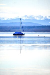 Sky travel sailing boat