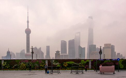 China skyscrapers skyline