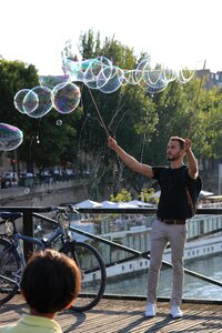 Young body of water bubble