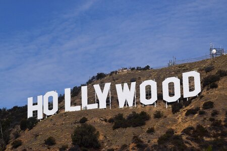 California landmark film photo