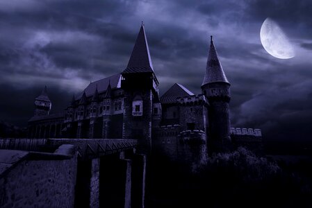 Architecture castle towers