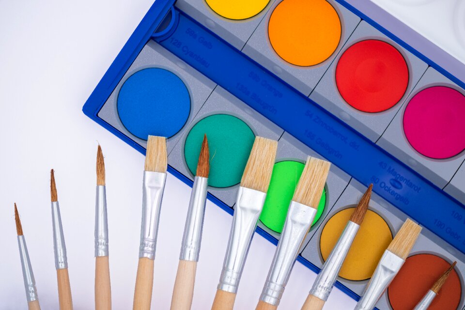 Malkasten brush art