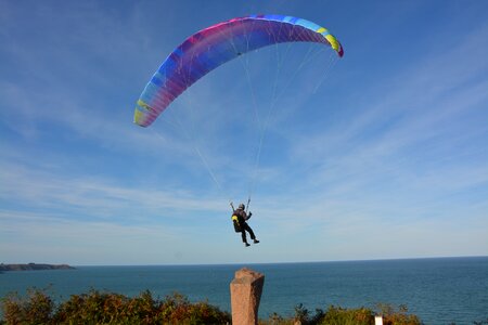 Wind air free flight photo