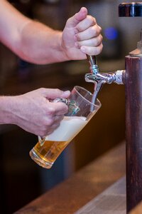 Bar alcohol refreshment