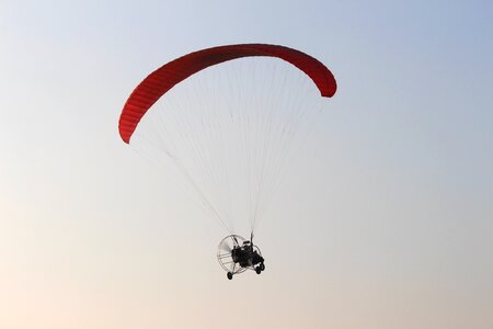 Adventure parachute freedom