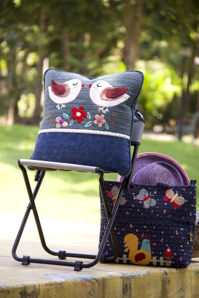 Quilting patchwork decoration