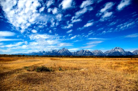 Clouds grand teton