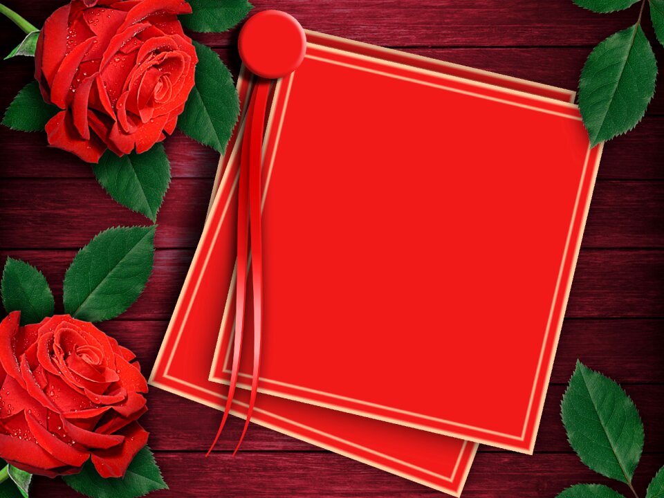 Romantic background romantic card