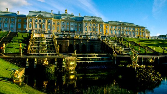 Russia peterhof building