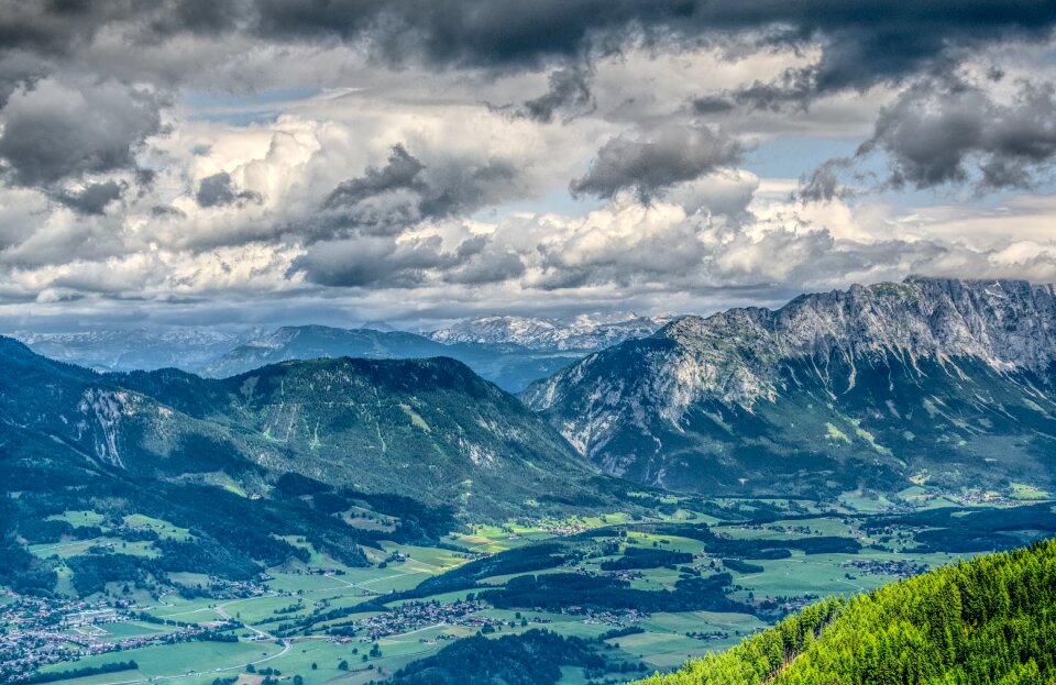 Nature alps panorama