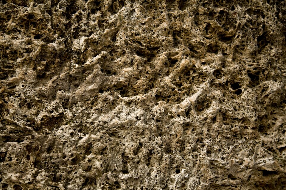 Wall nature rough