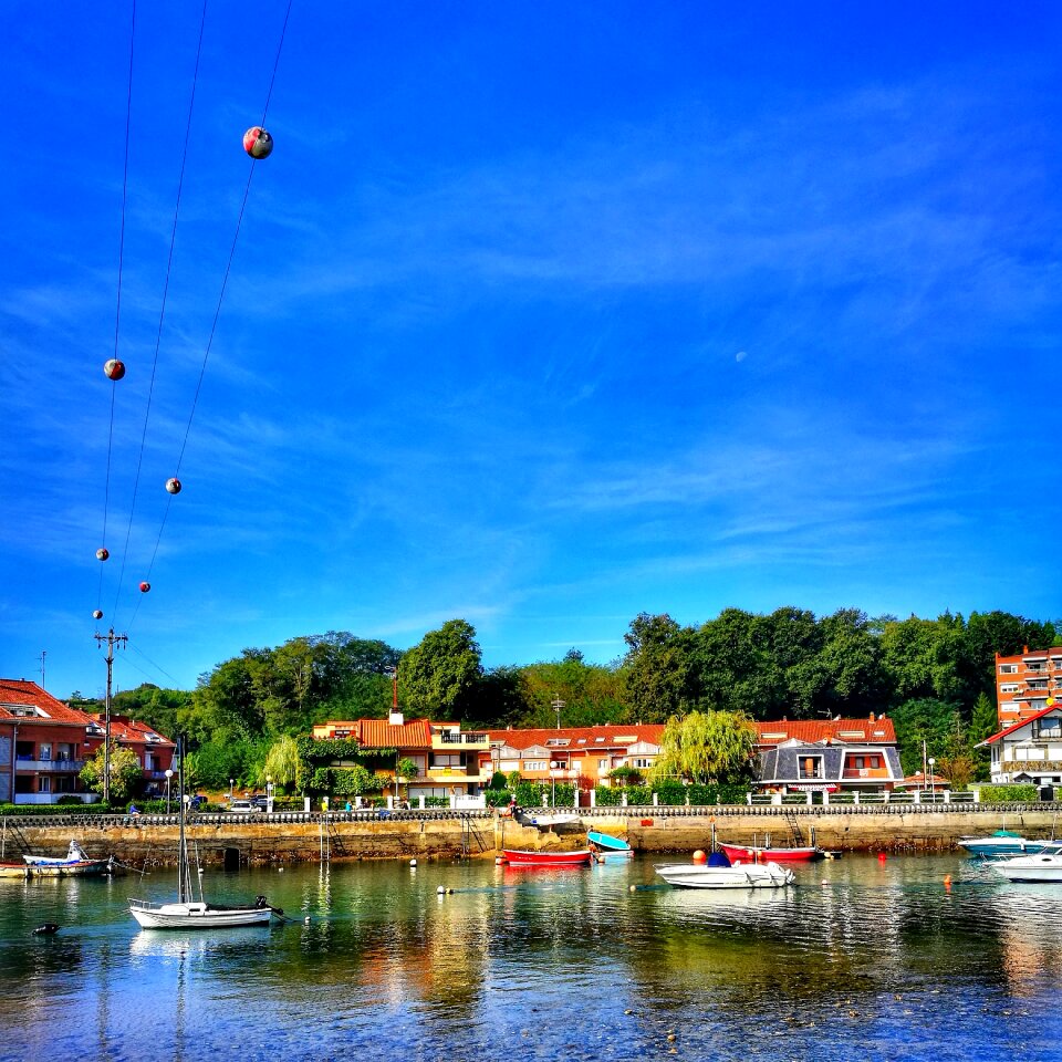Fishing landscape holiday