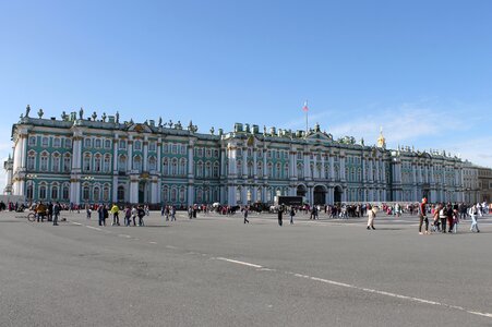 Hermitage palace square sights