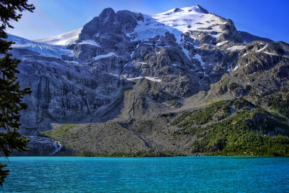 Landscape nature brine