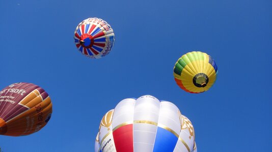 Hot air balloon sky bristol photo