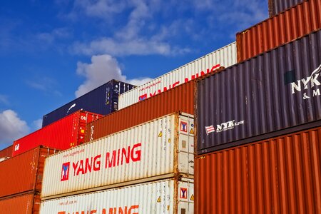 Cargo transport shipping photo
