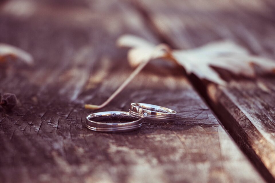 Marry before wedding rings