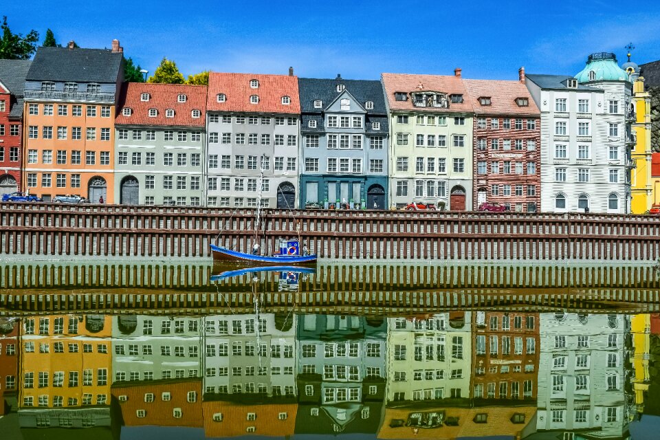 Copenhagen harbor boats