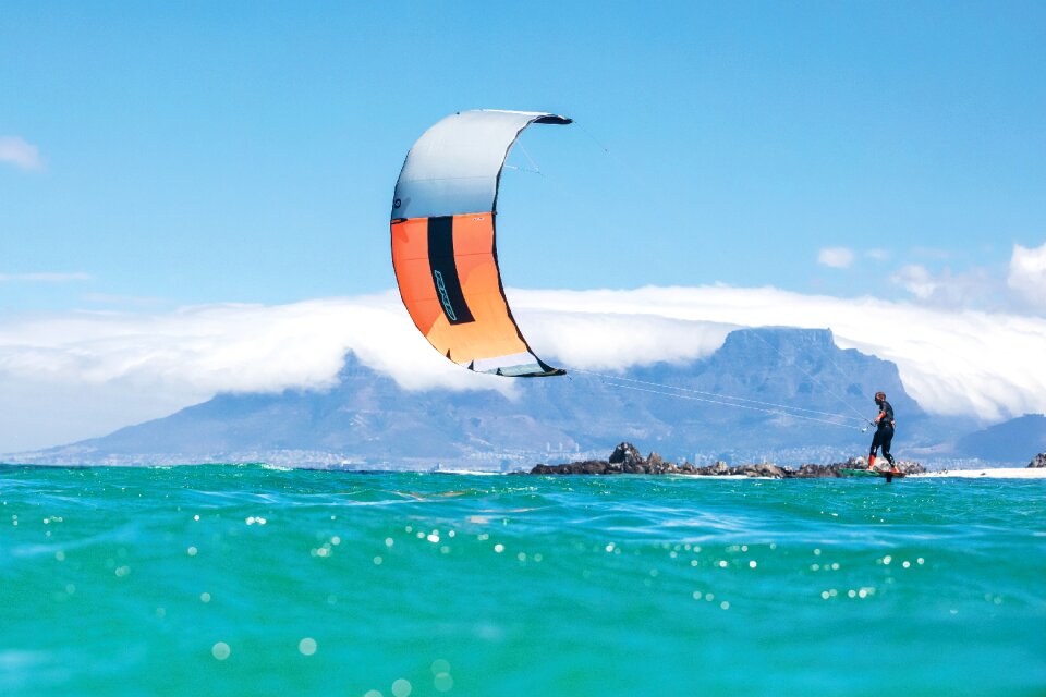 Water sports summer sky