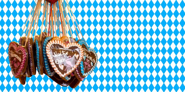 Tradition heart gingerbread heart photo