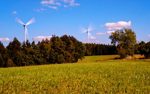 Wind turbine energy power generation photo